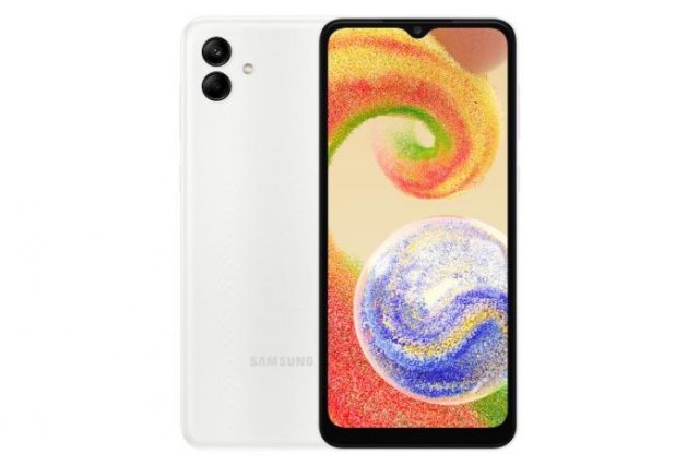 گوشی Galaxy A04 با نمایشگر 6.4 اینچی معرفی شد