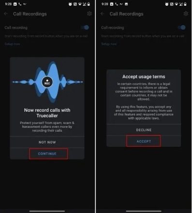 ضبط تماس با Truecaller را در تلفن Android خود تنظیم کنید