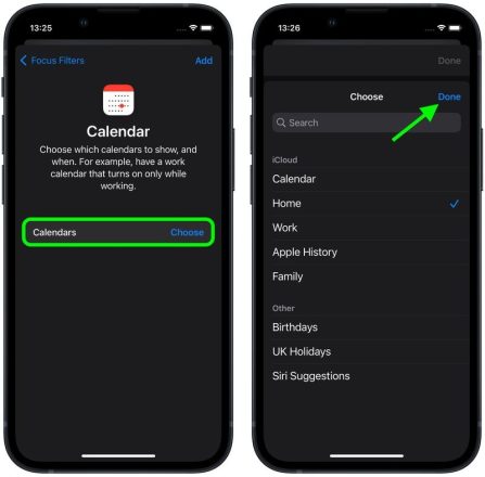 آموزش استفاده از Focus Filters برای مخفی سازی محتوای برنامه ها در iOS 16