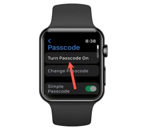 فعال کردن رمز عبور در اپل واچ