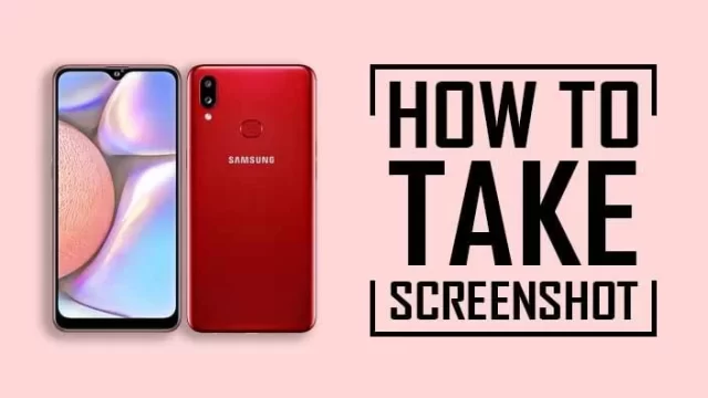 نحوه گرفتن اسکرین شات در Samsung Galaxy A10s