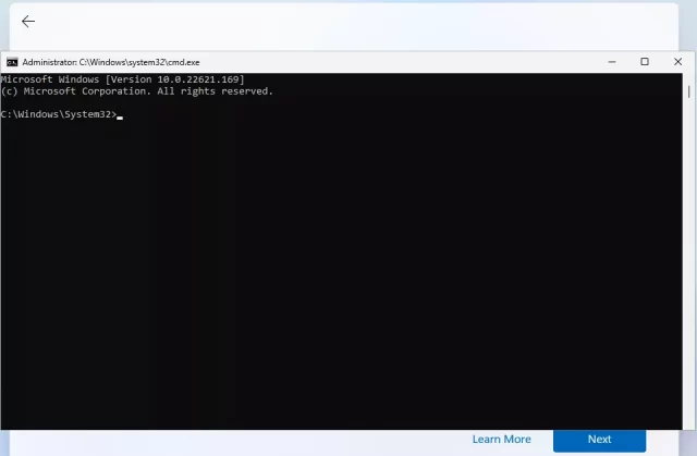 استفاده از command prompt