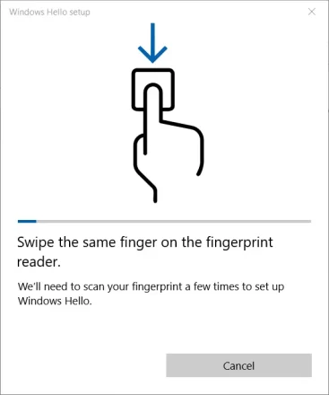 برای ورود به ویندوز 10 از اثر انگشت استفاده کنید