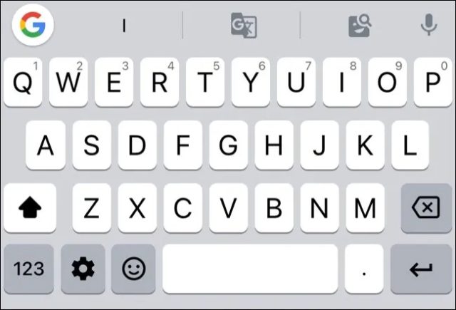 Google Gboard در iOS 15
