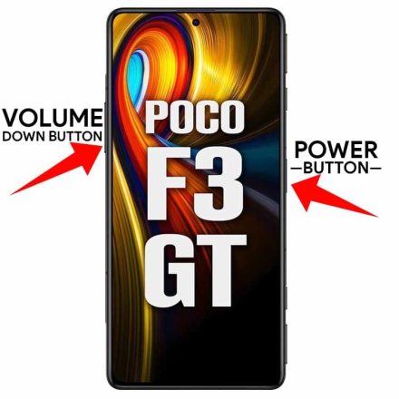 نحوه گرفتن اسکرین شات در POCO F3 GT