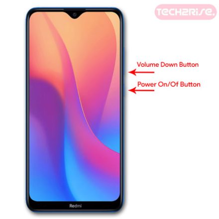  گرفتن اسکرین شات درXiaomi Redmi Note 7 Pro  با استفاده از ترکیب کلید