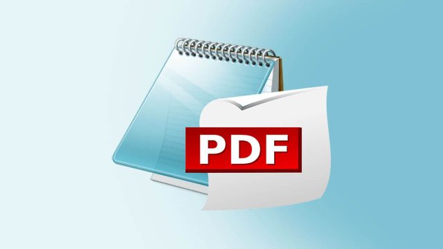 چگونه فایل Notepad را به صورت PDF یا HTML در ویندوز 10 ذخیره کنید