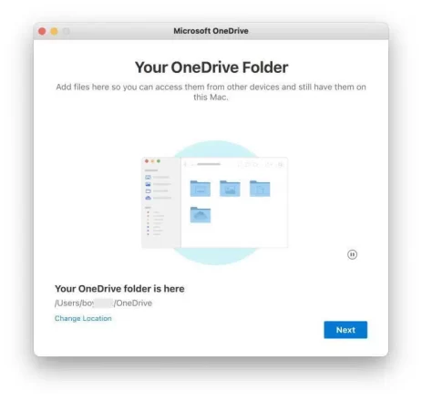 نحوه خروج از ONE DRIVE در مک