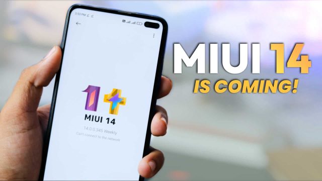 آپدیت MIUI 14 بزودی برای پرچمداران شیائومی منتشر می‌شود