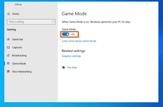 نحوه فعال سازی حالت Game Mode در ویندوز 10 5 فعال کردن حالت بازی در ویندوز 10 بسیار ساده است