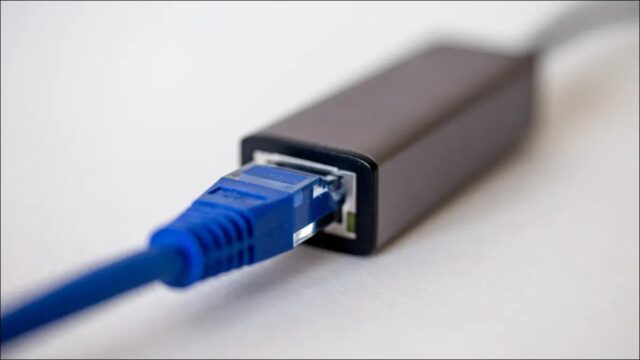 روش اتصال آیفون به Ethernet با سیم