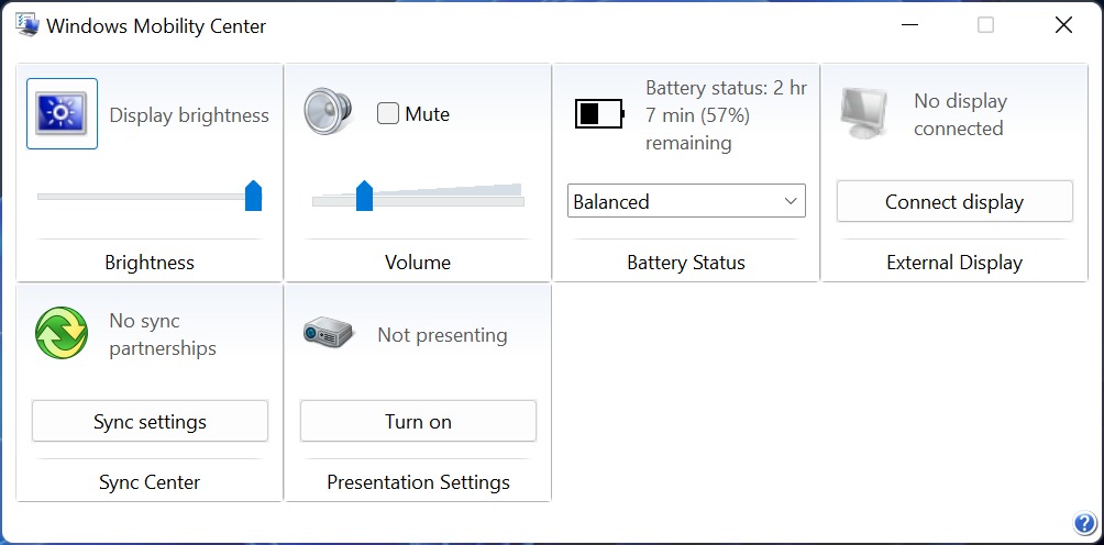 روش استفاده از Presentation Mode در ویندوز 10