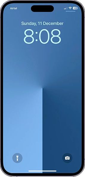 iPhone 13 Pro Minimal Blue توییک