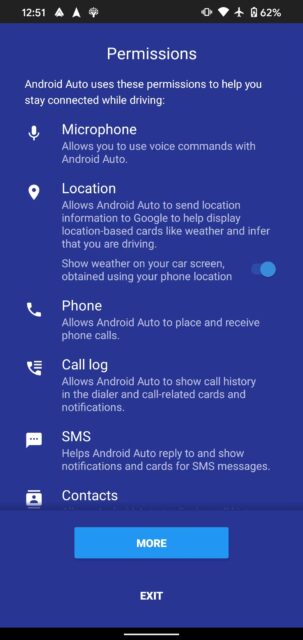 روش استفاده از Android Auto Wireless 2 مجوزهای Android Auto
