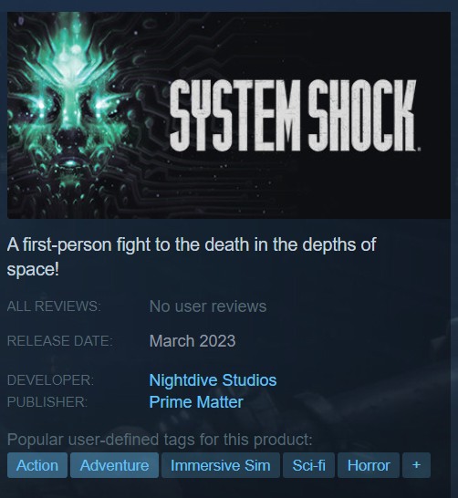 بازی System Shock Remake
