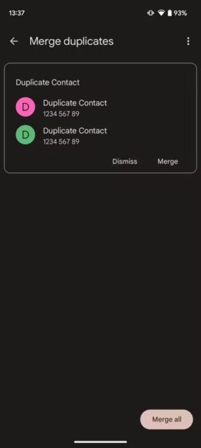 نحوه ادغام مخاطبین یکسان در اندروید 2 ادغام ورودی های مخاطب تکراری در Google Contacts