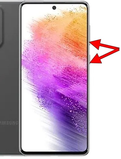 روش گرفتن اسکرین شات در گوشی سامسونگ گلکسی A73 5G 2 اسکرین شات در Samsung Galaxy A73 5G