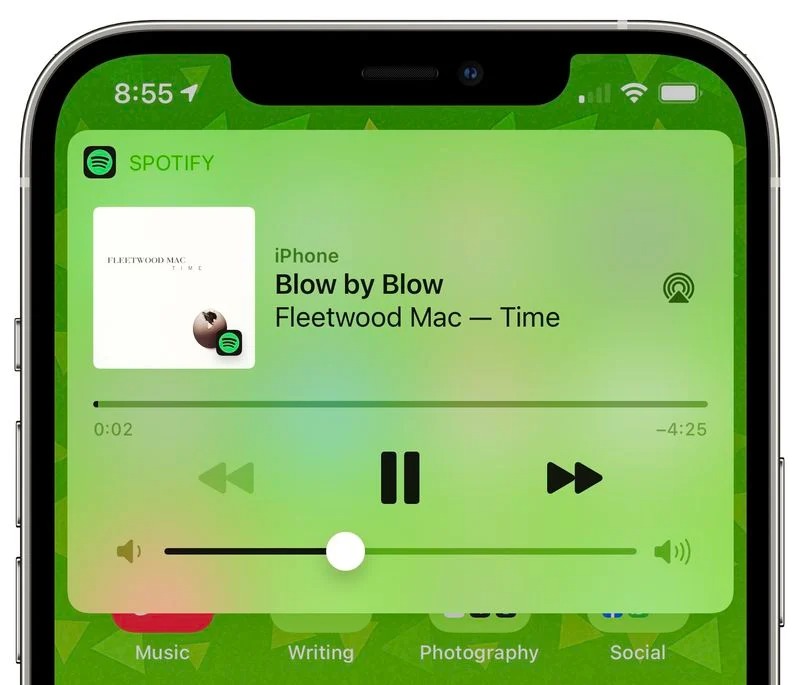 پخش کننده موسیقی spotify