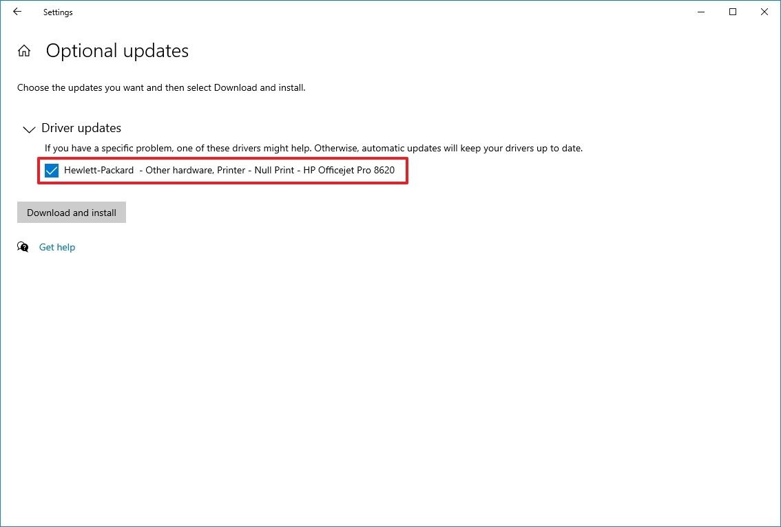Windows Update نصب درایورها