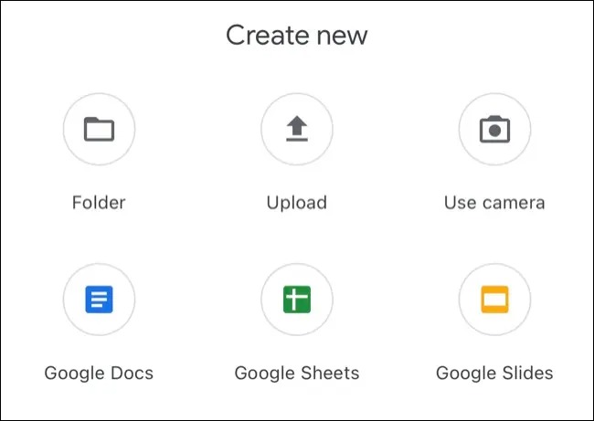 با استفاده از برنامه iPhone یک فایل را در Google Drive آپلود کنید