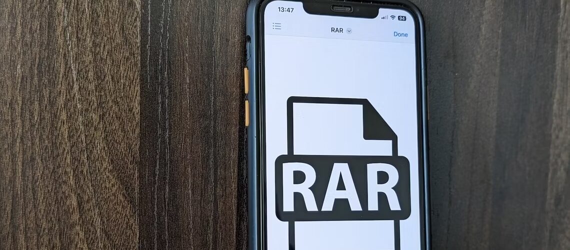 روش باز کردن فایل RAR در آیفون