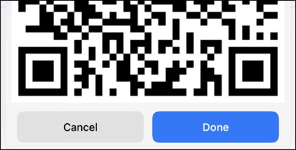 نحوه مشاهده رمز Wi-Fi در اندروید 14 کد QR ایجاد شد.