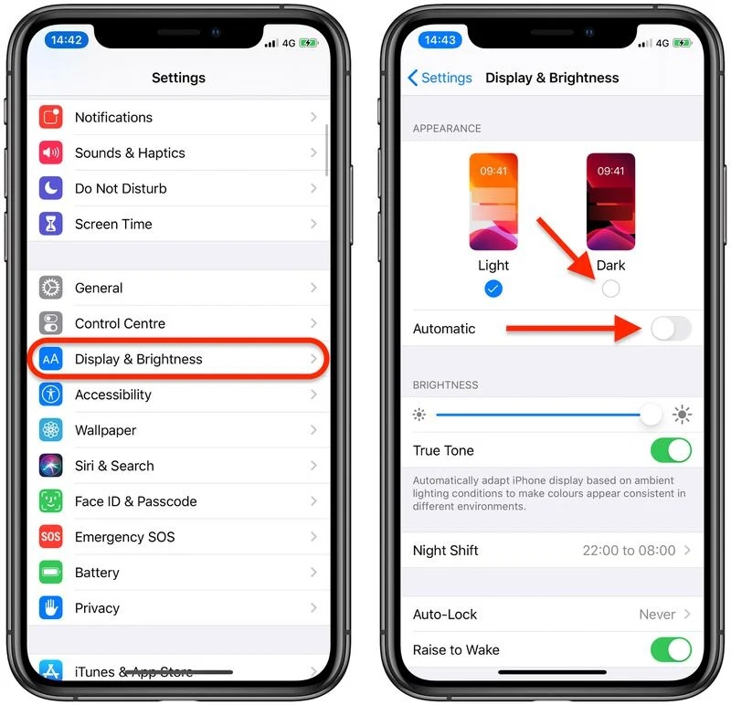 نحوه فعال کردن Dark Mode واتس اپ برای آیفون 1 فعال کردن حالت تاریک واتس اپ