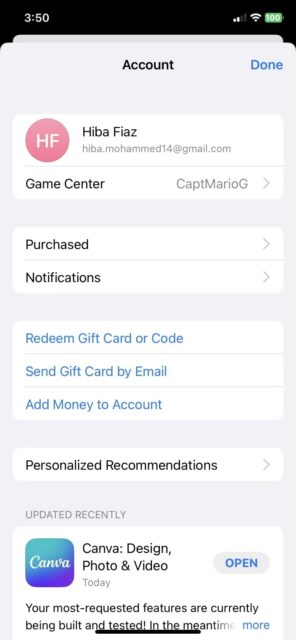 روش مخفی کردن خریدهای App Store در آیفون و آیپد 2 گزینه خریداری شده و جزئیات نمایه