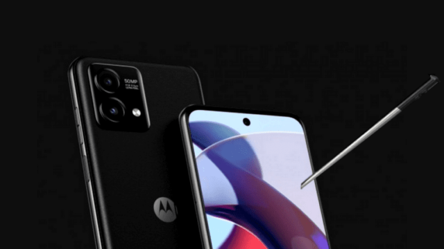 انتشار تصویر رندر گوشی MOTO G STYLUS 2023