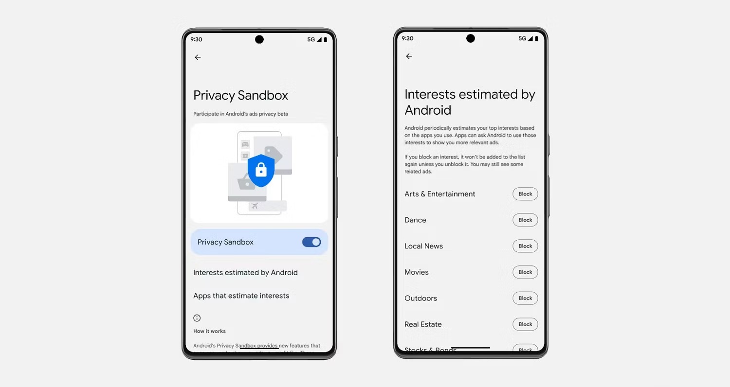 نحوه عضو شدن در نسخه بتای New Privacy Sandbox اندروید 2 سندباکس حریم خصوصی اندروید