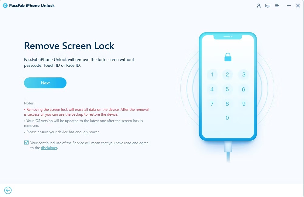 3 راه حل مشکل Security Lockout آیفون 2 باز کردن قفل آیفون passfab را شروع کنید