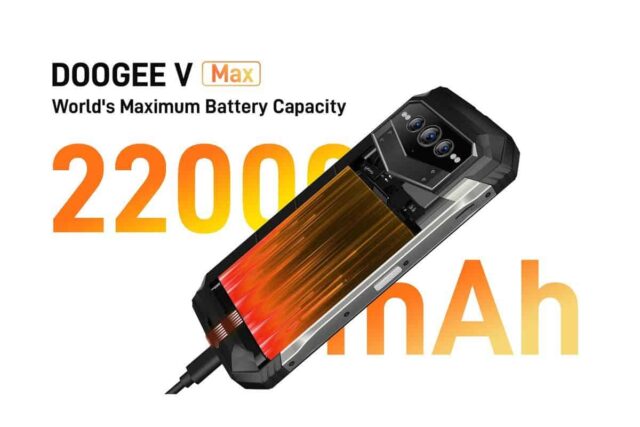 گوشی V MAX دوجی با باتری 22هزار میلی آمپرساعتی معرفی شد