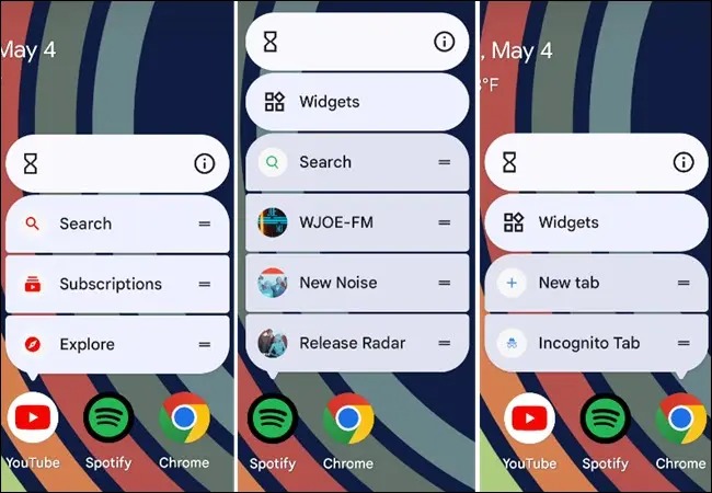 10 قابلیت Google Pixel که باید بشناسید 3 میانبرهای صفحه اصلی