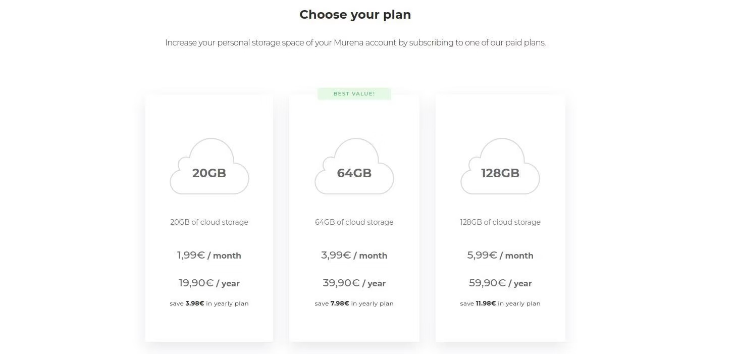 نحوه استفاده از Nextcloud در اندروید به جای Google Drive 2 راهنمای قیمت گذاری برای طبقات اول murena