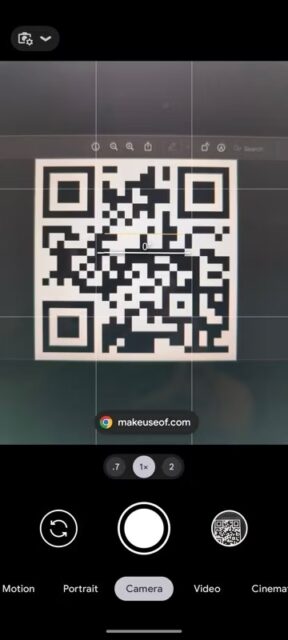 اسکن کد QR با استفاده از دوربین گوگل