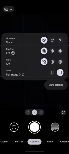 چگونه در گوگل پیکسل QR Code اسکن کنیم 4 تنظیمات برنامه دوربین Google در Pixel