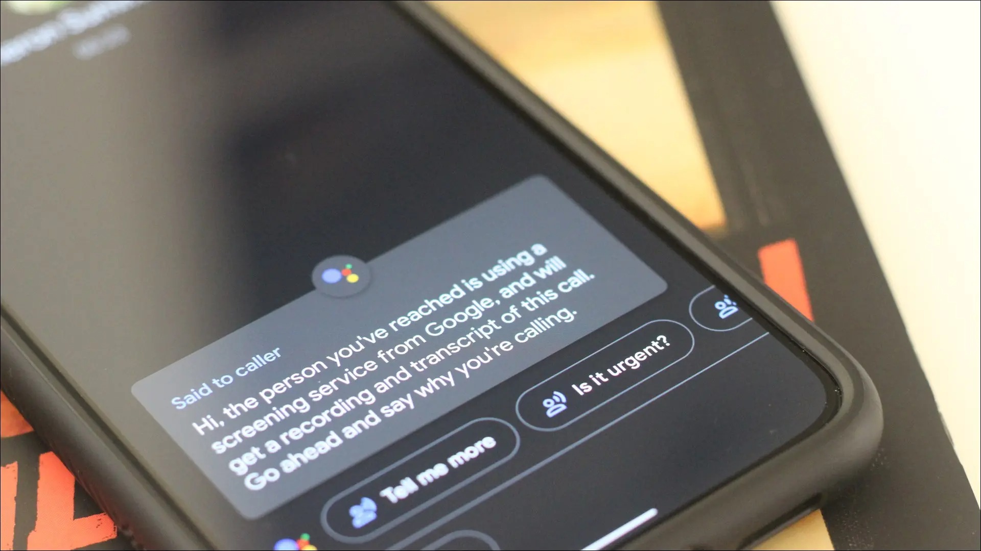 10 قابلیت Google Pixel که باید بشناسید 8 تصویری از گفتگوی صفحه تماس در پیکسل 5