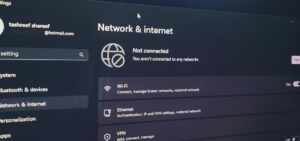 نحوه برطرف کردن ارور You Are Not Connected to Any Networks در ویندوز 11