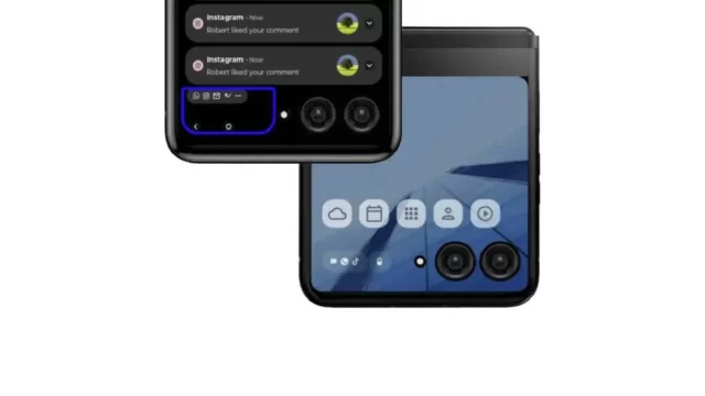 موتورولا RAZR 2023 احتمالا باتری کوچک دارد 1 موتورولا RAZR 2023