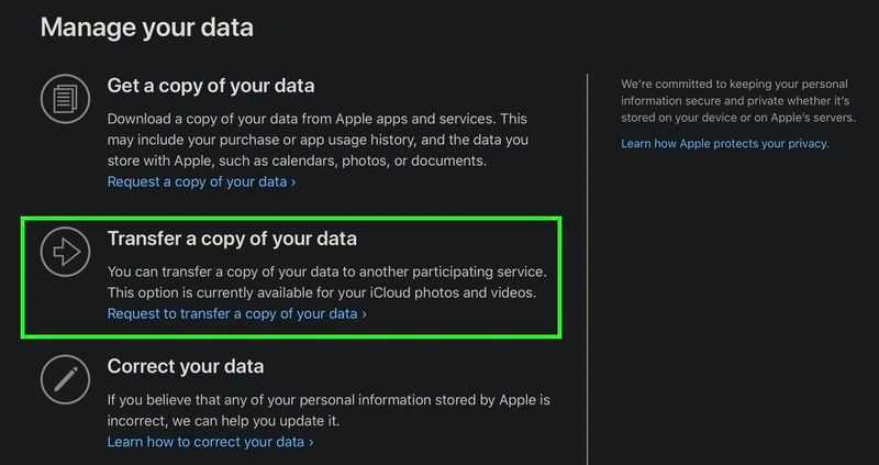نحوه انتقال تصاویر iCloud به Google Photos 1 iCloud