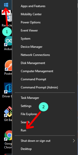 نحوه شفاف کردن تسک بار ویندوز 10 1 Run Command