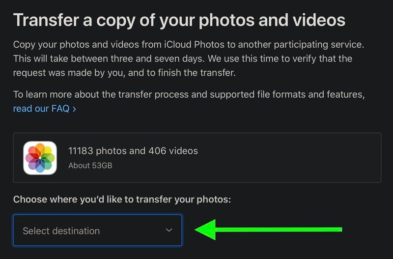 نحوه انتقال تصاویر iCloud به Google Photos