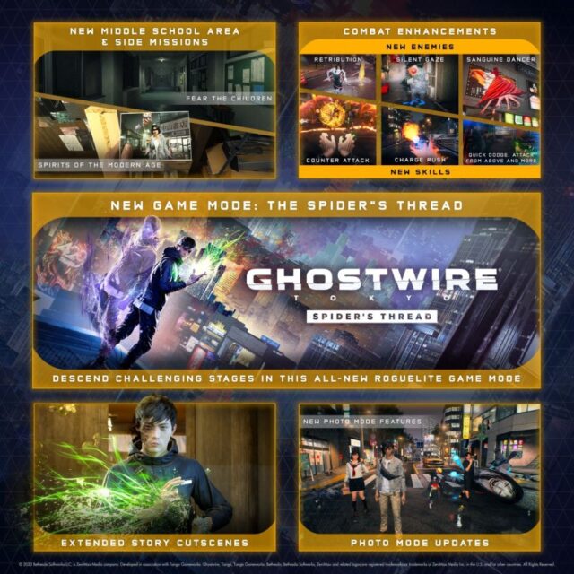 بازی Ghostwire: Tokyo در آوریل وارد گیم پس می شود 1 بازی Ghostwire: Tokyo