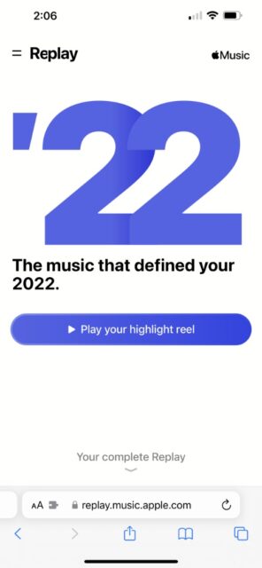 نحوه پیدا کردن Replay در Apple Music آیفون 3 صفحه Replay در Apple Music