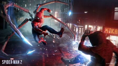 بازی Marvel’s Spider-Man 2 از صحنه های هیجان انگیز برخوردار است