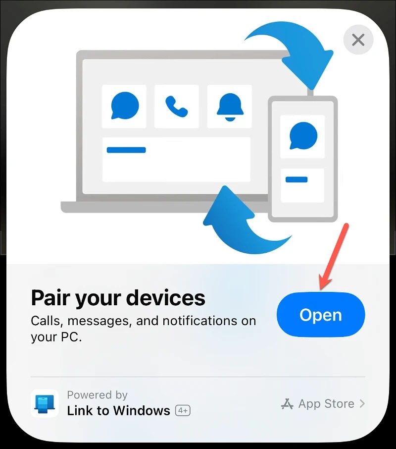 آموزش اتصال آیفون به ویندوز 11 با Phone Link 4 جفت کردن آیفون و ویندوز