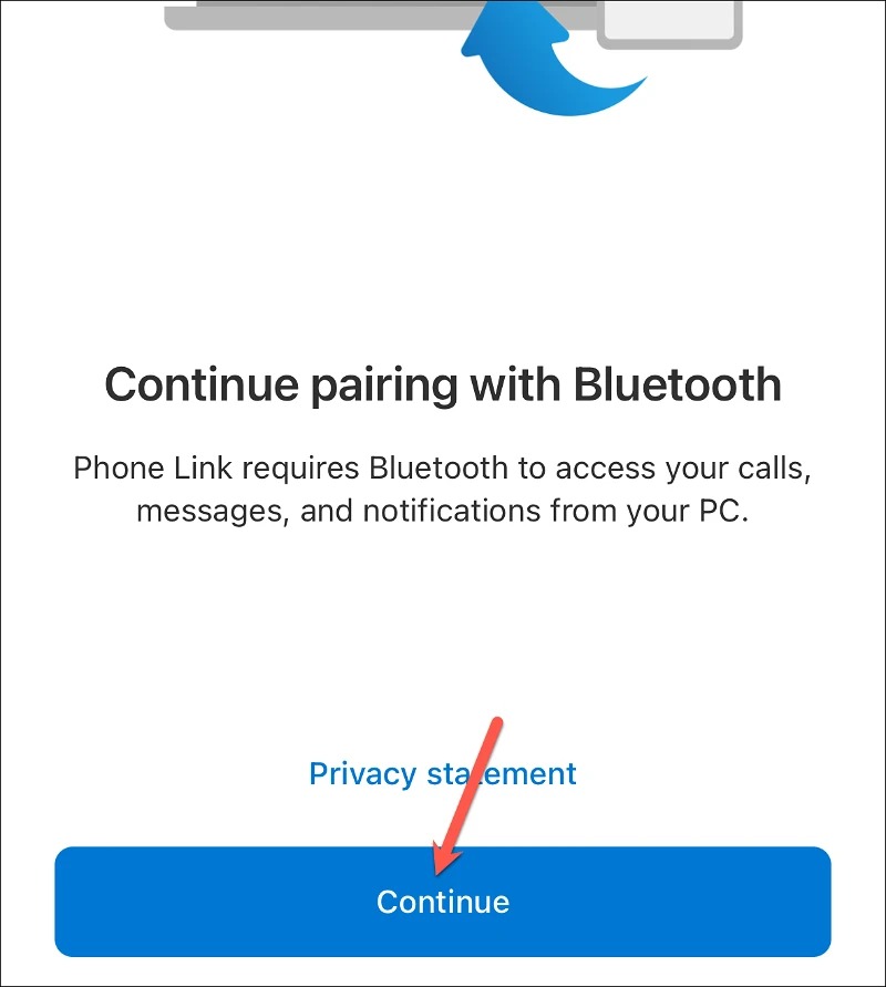 آموزش اتصال آیفون به ویندوز 11 با Phone Link 5 پروسه جفت سازی
