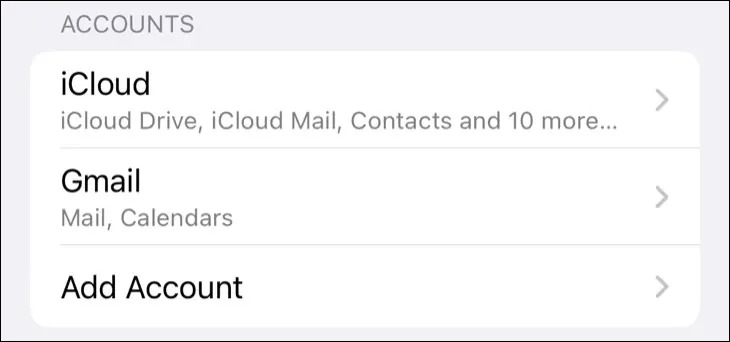 روش حل ارور Message Has Not Been Downloaded From the Server در آیفون 3 حساب ایمیل را از طریق تنظیمات آیفون اضافه کنید