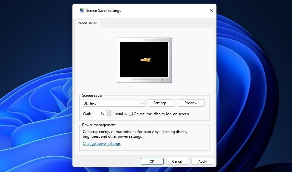 نحوه شخصی سازی Screensaver پیش فرض ویندوز 11 1 این محافظ صفحه نمایش پنجره تنظیمات