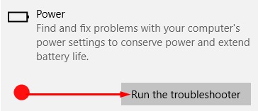 نحوه اجرای Power Troubleshooter در ویندوز 10 2 نحوه اجرای Power Troubleshooter در ویندوز 10 pic 3